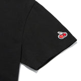 スモールチェリースタンダードTシャツ／SMALL CHERRY STANDARD T-SHIRT [BLACK]
