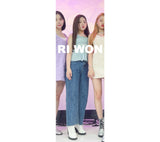セミワイドストレートフィットスリットデニム / CLASS:y RIWON WORN SEMI WIDE STRAIGHT FIT SLIT DENIM PANTS [6873]