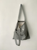 Oxford simple line bag - gray