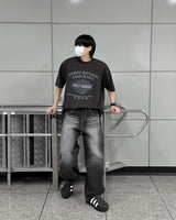 スターンワイドデニムパンツ/Stern Wide Denim Pants