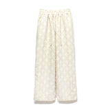 スタージャカードバンディングパンツ / STAR JACQUARD BANDING PANTS_ECRU
