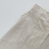 Bye pocket nylon skirt [2 colors]