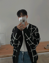 ASCLO Square Cardigan (4color) (6594629435510)