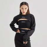 Courage Sweat shirt Black (6600762327158)