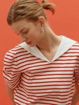 Sailor curved tee - Mint (6682466582646)