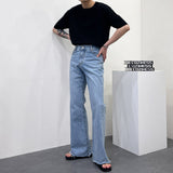 セミロングブーツカットデニムパンツ / Semi Long Bootcut Denim Pants