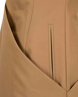 アシンメトリードレープウォータープルーフコート/Asymmetry Draped Waterproof Coat _ Beige