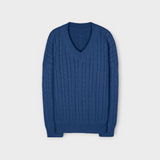 ASCLO Overfit Twist V Neck Knit (7color)