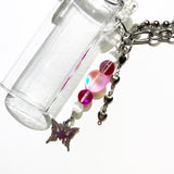 Aurora butterfly lighter case keychain (6672850321526)