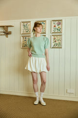 RIBBON PINEAPPLE PUFF KNIT