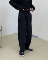 ラップ デニムパンツ / SI Wrap Denim Pants (2 colors)