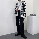 YMダイヤモンドモヘアカーディガン/YM Diamond Mohair Cardigan (2 colors)
