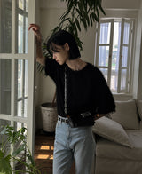 ファインモヘア半袖 (3 color)