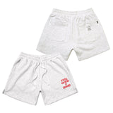 フィールグッドショーツ / 22 FEEL GOOD SHORTS WHITE MELANGE / BLACK