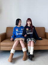 スポーティラインスウェットシャツ/Sporty Line Sweatshirt (2color)