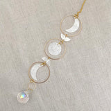 ゴールドマザーオブパールハンギングモバイル / Gold Mother of Pearl Hanging Mobile