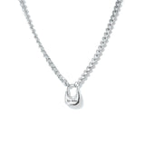 ホボロックチェーンネックレス / HOBO LOCK CHAIN NECKLACE