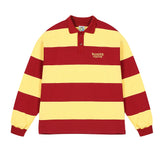 ロゴストライプポロシャツ / Logo striped polo (4473270468726)