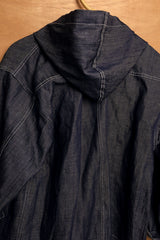 フードカーディガンジャケット / HOOD CARDIGAN JACKET-INDIGO NAVY
