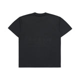 MIDDLE AGE LOGO PIGMENT WASHING CARGO SHORT PANTS CHARCOAL