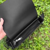 Middle Cross Leather Bag