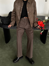 Un Crack Stitch Jacket  (3color)