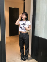 スラブサマーデニムパンツ