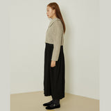 アズールショートカーディガン / Azure short cardigan (brown)