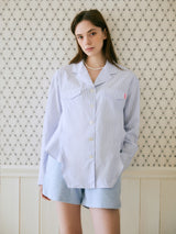 バカンスシャツ/The Vacances Shirt (Blue)