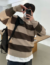 キャンディーデイリーダンガララウンドニット/[BEST]CANDY DAILY DANGARA ROUND KNIT(8COLOR)