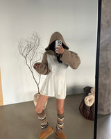 ブルベリーフラッフィーショルダーバッグ