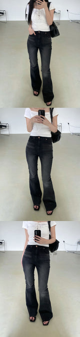グレインブーツカットパンツ / Grain Bootcut Pants