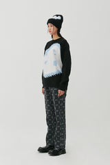 FLIP Jacquard Knit_Black (6684846719094)