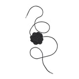 Floral string choker