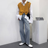 CRクロップドニットベスト/CR Cropped Knit Vest (5 colors)