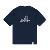 しゃいんオンフラワースマイルショートスリーブT / shine on flower smile short sleeve tee_3color
