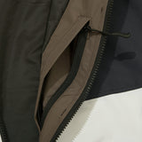クロスボックスフーデッドジャケット/BSR2223FWJK027 CROSS BOX HOODED JACKET KHAKI WHITE
