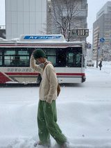 ジェイドショートビーニー帽