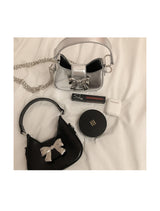anna ribbon chain mini bag (2colors)