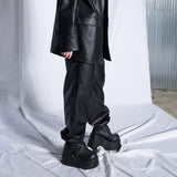 エコレザージョガーパンツ ウィメン / Eco Leather Jogger Pants Women