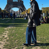 ASCLO Eiffel Wide Crack Denim