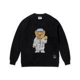 20 COMPTON HEAVY SWEAT CREWNECK GREY / BLACK (4626254495862)