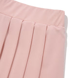 INNER POINT PLEATS MINI SKIRT [SALMON]