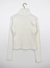 ベルベットリブジップアップ/Velvet Ribbed Zip Up [ Ivory ]