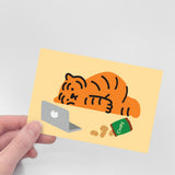 SNACK TIGER POST CARD (6538758946934)