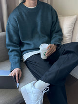 ルイスオーバーサイズニットウェア / Louis Mohair Oversized Knitwear (5 colors)