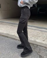 ポケットカーゴブーツカットパンツ