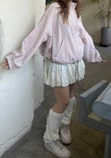 ロマンティックリンクルバンディングスカート / Romantic wrinkle banding skirt