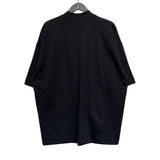 (UNISEX) オーバーハーフネックレタリング半袖