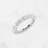 [S925] エターニティー テニス リング / [TaeYeon/SHINee] [S925] Eternity Tennis Ring (silver)